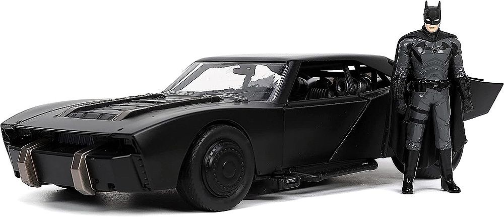 Batmobil mit Figur - Modellauto aus Metall 1:24