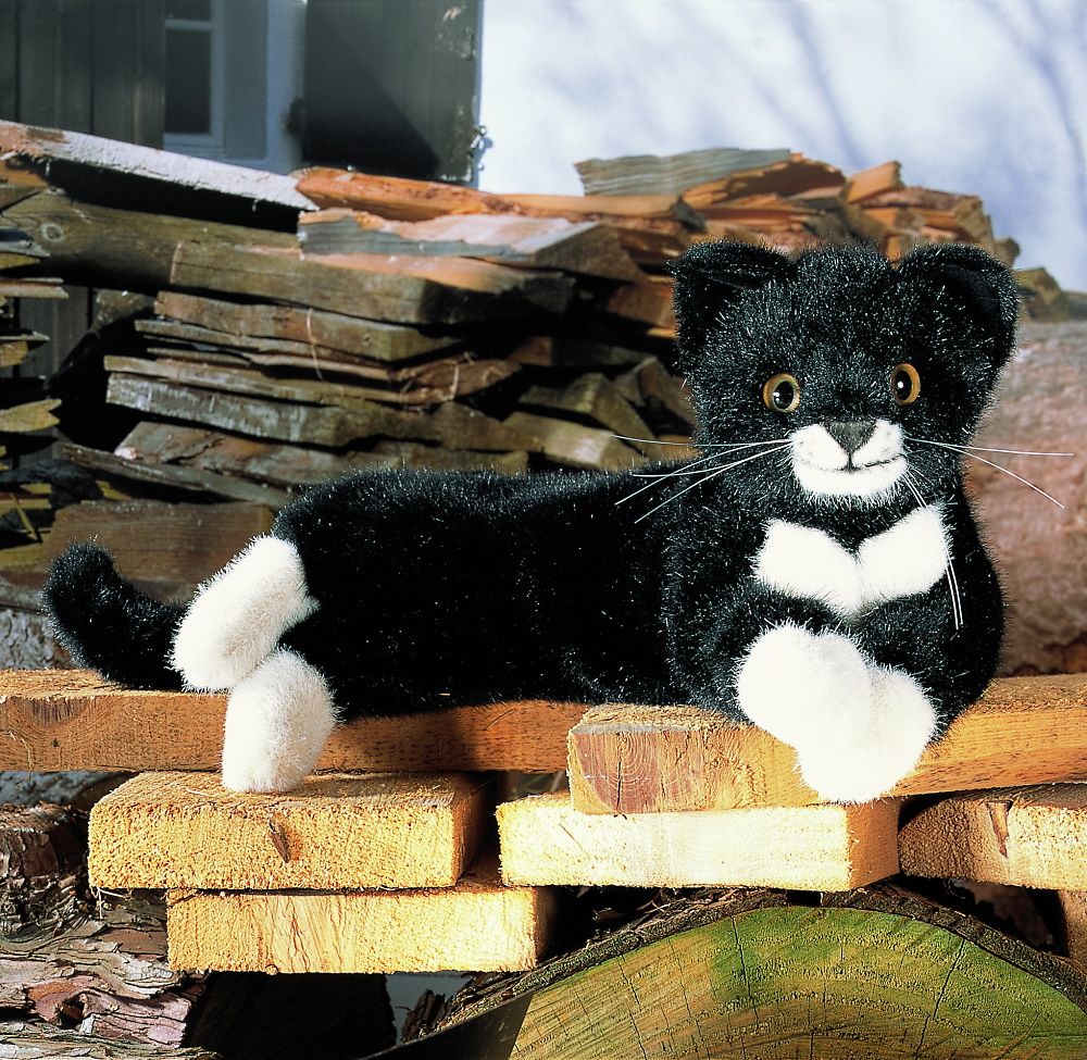 Koesener Katze Fini 41 cm liegend 5470